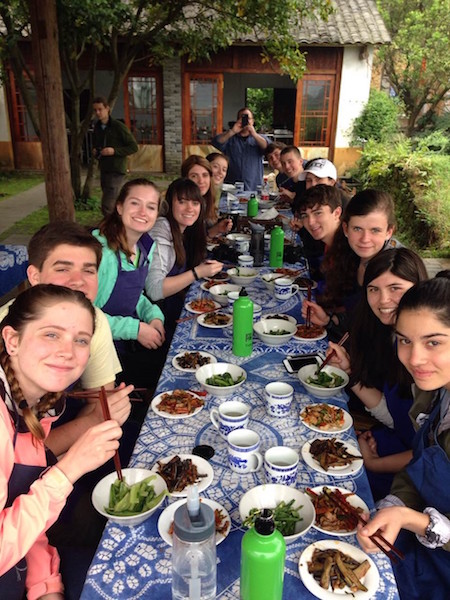 Outdoor Educiaotn in China, Chinese Cooking class in Yangshuo